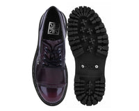 Burgundy Rub-Off Double Decker Brogue