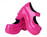 Pink Liquid Bubble Mary Jane Platform