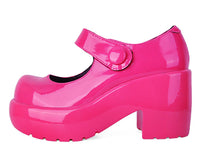 Pink Liquid Bubble Mary Jane Platform