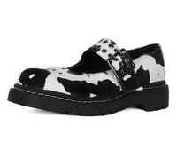 Cow Print Mary Jane