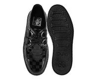 Black Checkered Patent Viva Mondo Creeper