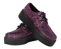 Burgundy Glitter Viva Mondo Creeper