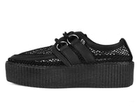 Black Fishnet Viva Mondo Creeper