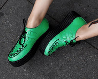 Green Metallic Viva Mondo Creeper