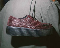 Burgundy Glitter Viva Mondo Creeper