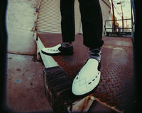 Black & White Slip-On Creeper