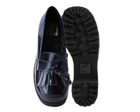 Black Oil Haze Loafer Platform