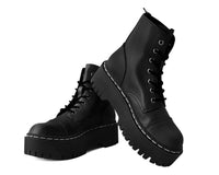 Black 7-Eye Double Decker Boot