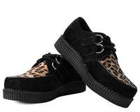 Black & Leopard Viva II Low Creeper 