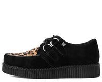 Black & Leopard Viva II Low Creeper 