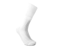 Women's Sheer White Stripe & Polka Dot Sock