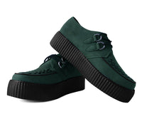 Dark Cedar Faux Suede Creeper