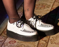 White Leather Viva Mondo Creeper