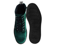 Green Velvet 7-Eye Viva Mondo Boot