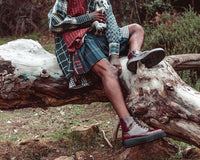 Burgundy Rub Off TUKskin™ 7-Eye Boot