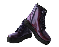 Burguny Rub Off TUKskin™ 7-Eye Boot